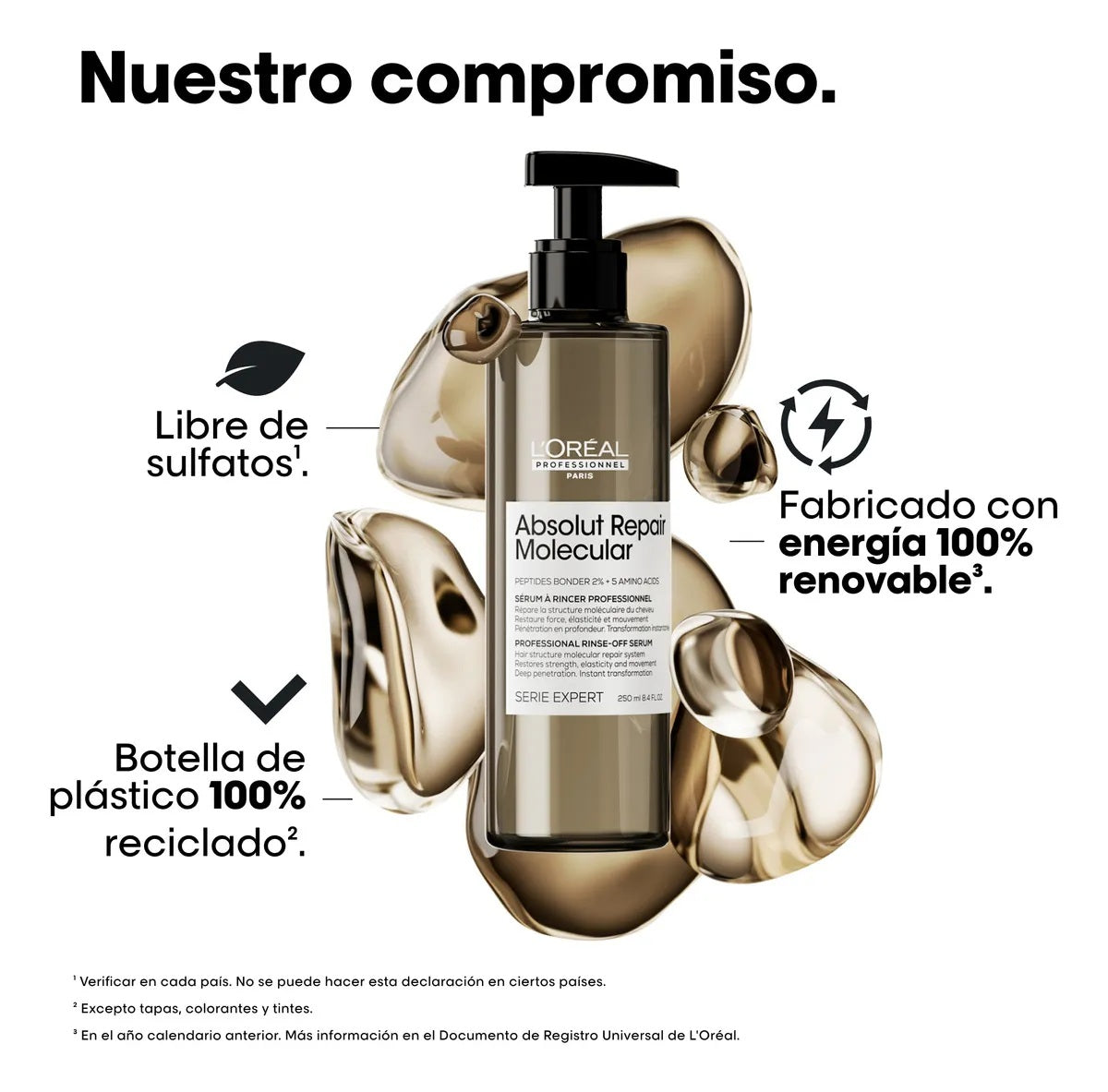 Tratamiento Loreal Absolut Repair Molecular 250ml