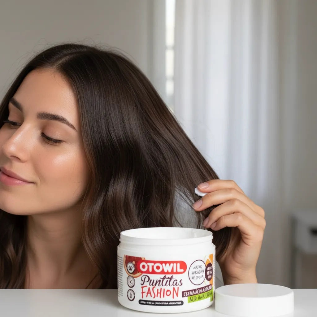Tratamiento Otowil Puntitas Fashion Crema Ácida 250gr