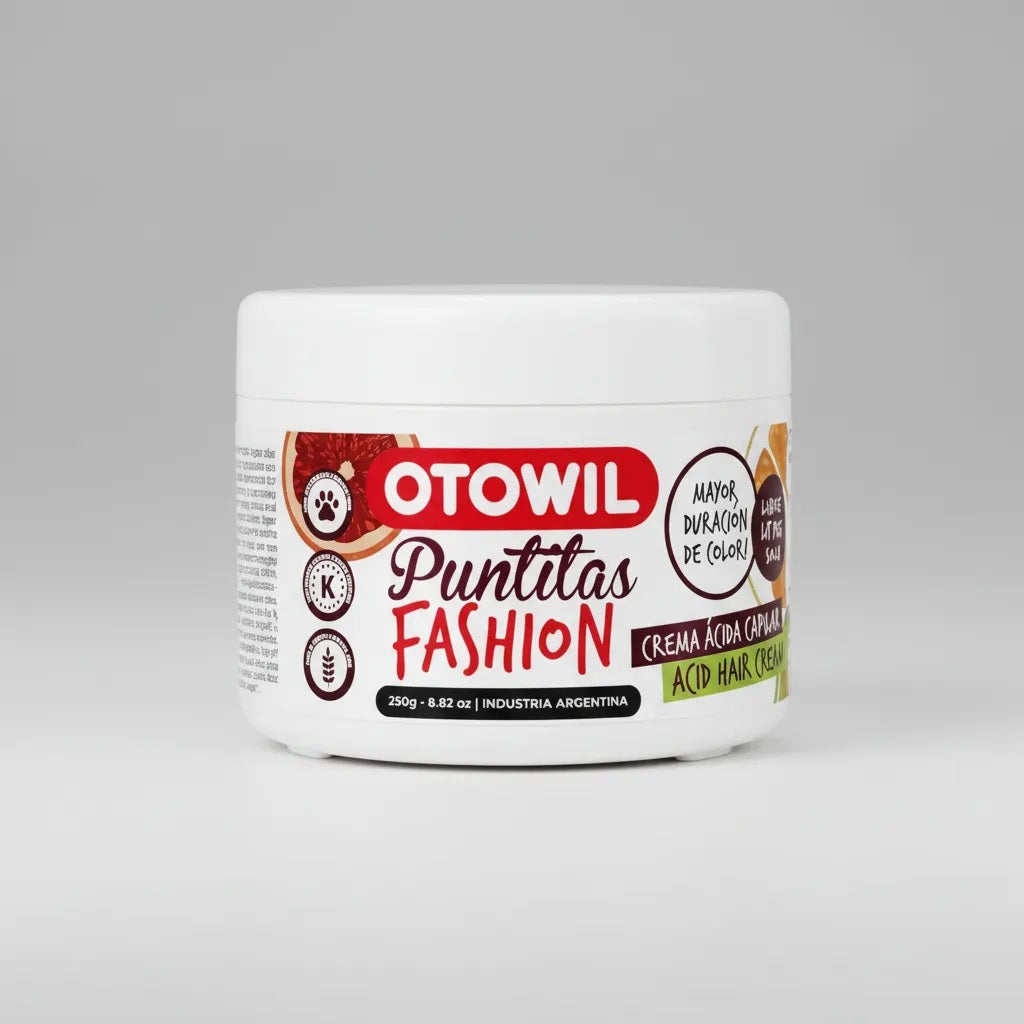 Tratamiento Otowil Puntitas Fashion Crema Ácida 250gr