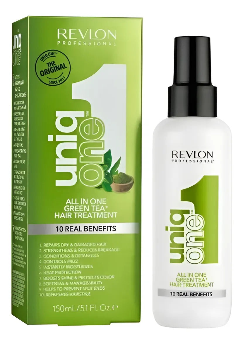 Tratamiento Revlon Uniq One Te Verde 150ml