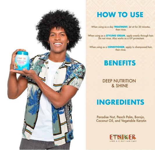 Tratamiento Etniker Hidratación Caribe 1000ml