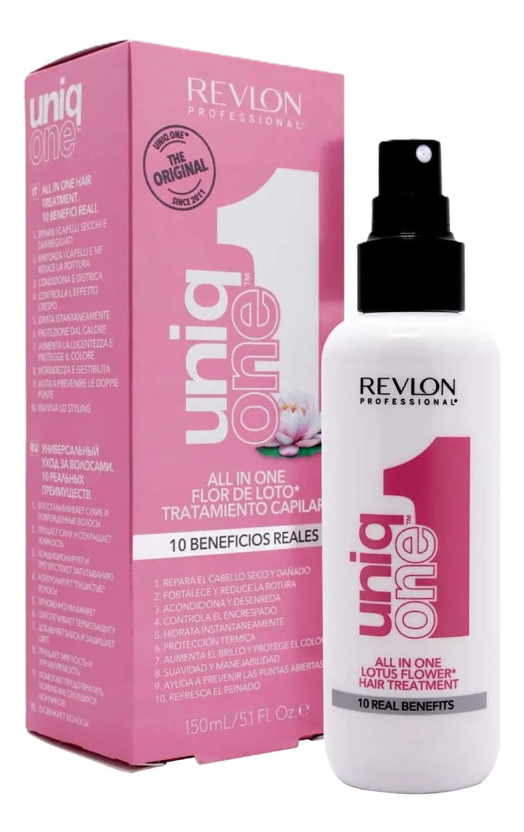 Tratamiento Revlon Uniq One Flor de Loto 150ml