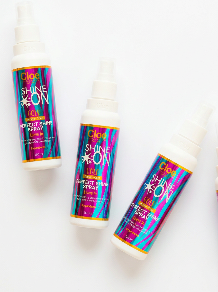 Spray Cloe Shine On Gold 150ml