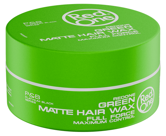 Cera Red One Matte Fijación Fuerte Green 150ml