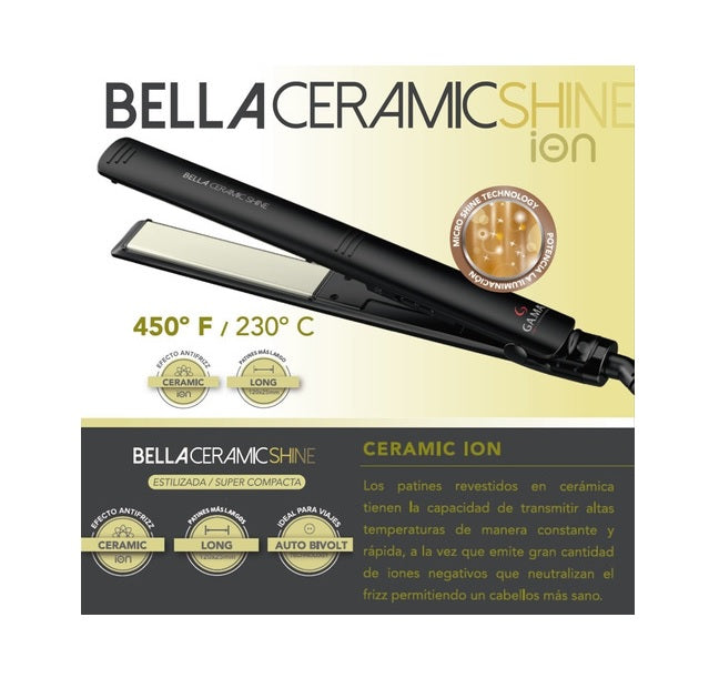 Plancha gama elegance bella tourmaline hot sale