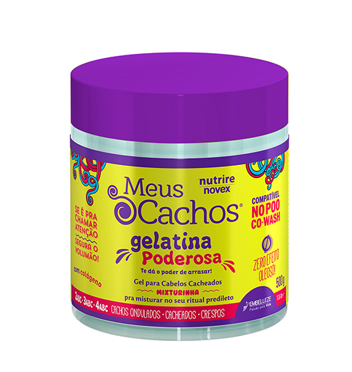 Gelatina Meus Cachos Poderosa 500gr