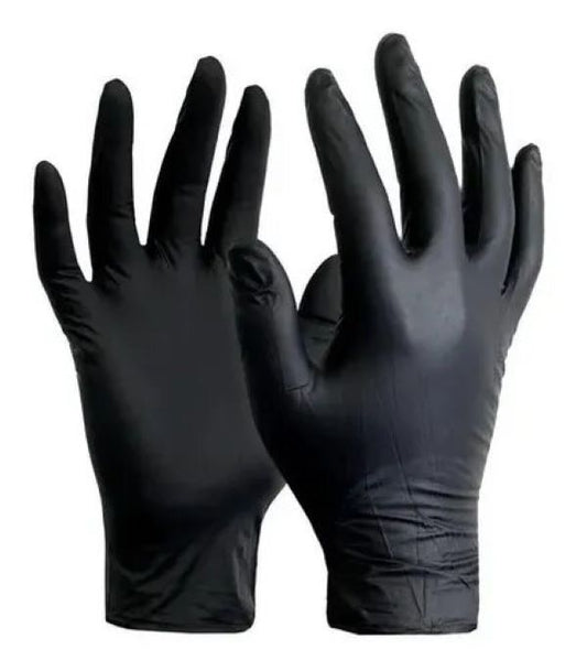 Guantes De Nitrilo Negro