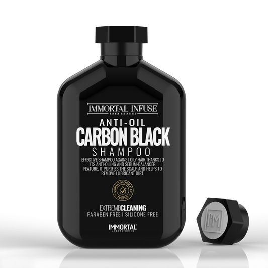 Shampoo De Cabello y Barba Carbon Black 500ml