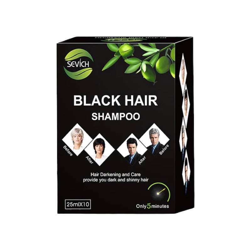 Shampoo Black Hair Semipermanente 25mlx10