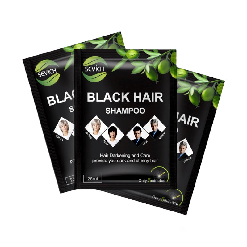 Shampoo Black Hair Semipermanente 25mlx10